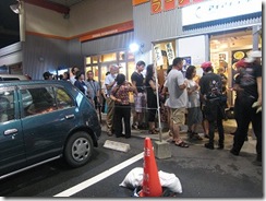 ﾗｰﾒﾝ祭り夜入口