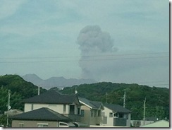 桜島爆発